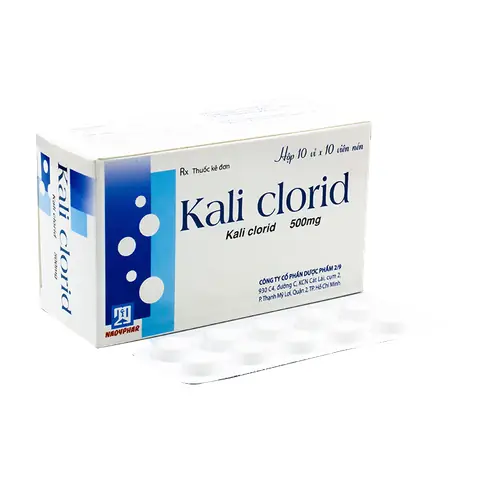 Thuốc Kali Clorid Có Tác Dụng Gì? Công Dụng Và Lưu Ý Quan Trọng