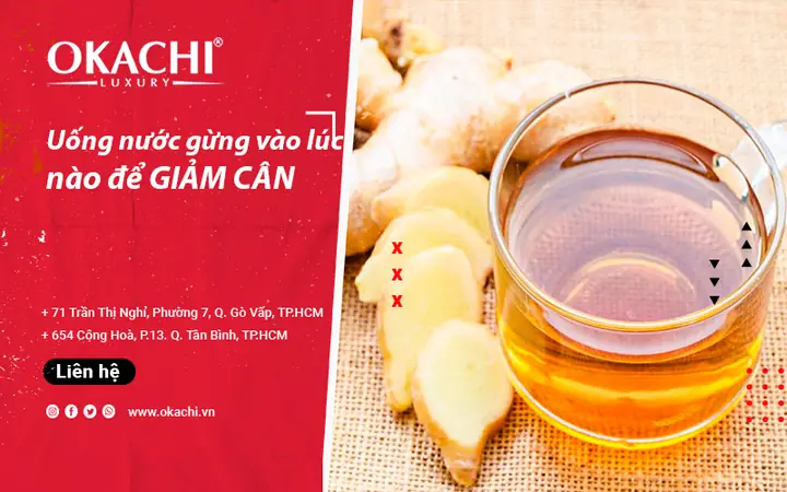 Uống Nước Gừng Vào Lúc Nào Để Giảm Cân Hiệu Quả?